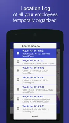 Track my Phone - For Business android App screenshot 3